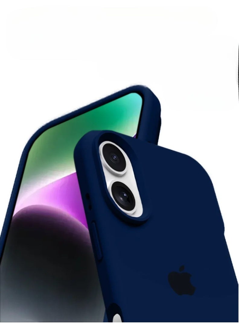 جراب iPhone 17، غطاء حماية كامل الجسم من السيليكون السائل لهاتف iPhone 17، جراب أنيق بلمسة نهائية ناعمة مع بطانة من الألياف الدقيقة لهاتف iPhone 17 مقاس 6.3 بوصة - Image 5